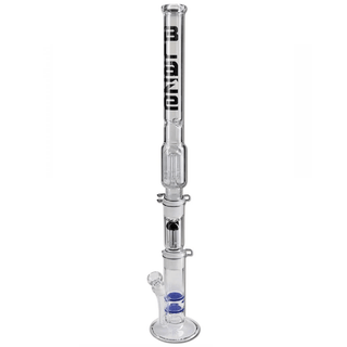 Bong din sticla 'BLAZE' Multi-Level Cylinder | 80cm.