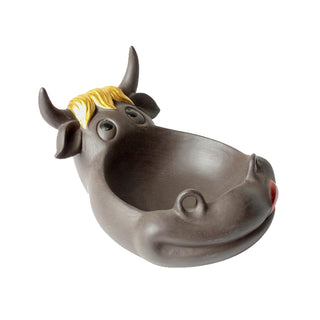 Scrumiera 'HAPPY COW' Brown | 15,5cm.
