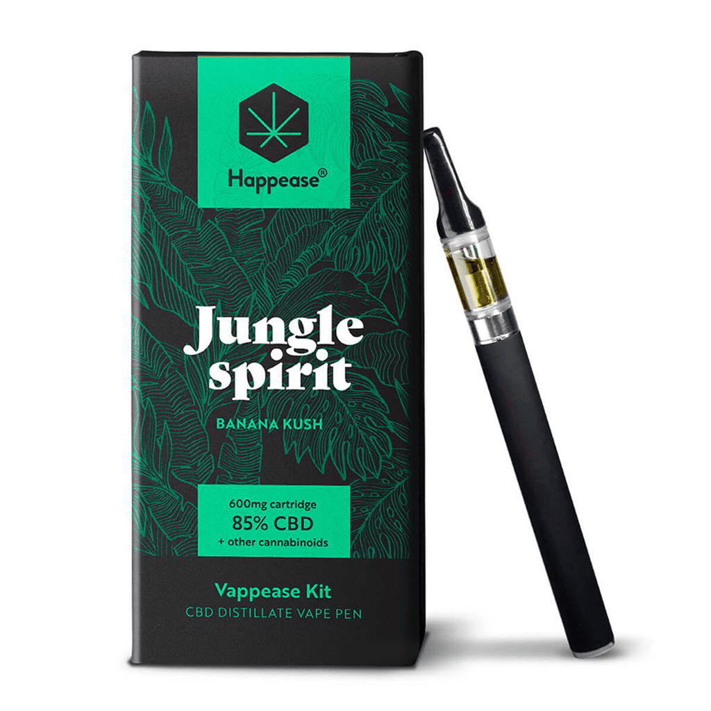 Vaporizator CBD cu terpeni 'HAPPEASE' Kush | 85% - 0,6ml