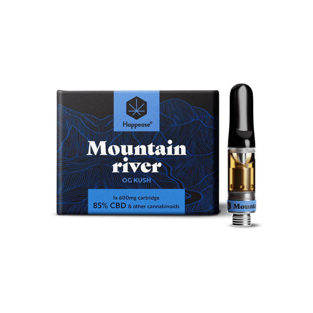 Pod CBD cu terpeni 'HAPPEASE' OG Kush | 85% - 0,6ml