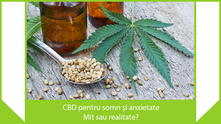 CBD pentru somn si anxietate – mit sau realitate?