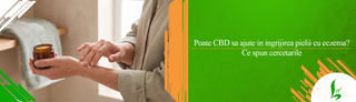 Poate CBD sa ajute in ingrijirea pielii cu eczema? Ce spun cercetarile