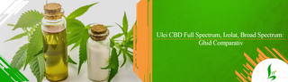 Ulei CBD Full Spectrum vs. Izolat vs. Broad Spectrum: Ghid Comparativ