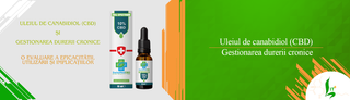 Uleiul de canabidiol (CBD) si gestionarea durerii cronice: o evaluare a eficacitatii, utilizarii si implicatiilor