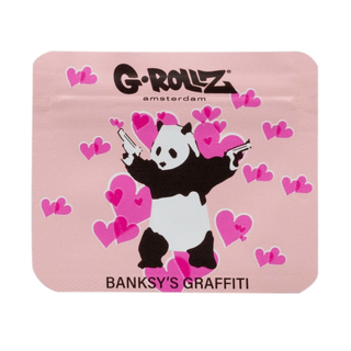 Pungi Zip - Lock ‘G - ROLLZ’ Anti - miros ‘PANDA GUNIN’ | 60x70mm. – x1 G - Rollz
