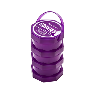 Borcan depozitare 'COOKIES' Regular | 3-Parti
