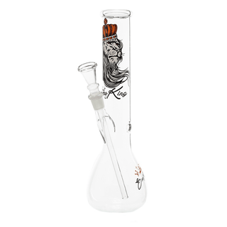 Bong din sticla 'SMOKING' Lion | 30cm.