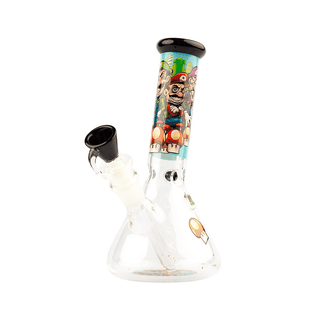 Bong din sticla 'GRACE' Mushroom Hero | 20cm.