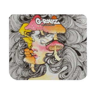 Pungi Zip-Lock ‘G-ROLLZ’ Anti-miros ‘MUSHROOM LADY’ | 60x70mm. – x1