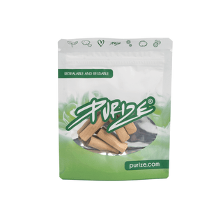 Suport din lemn pentru filtre cu carbune activ 'PURIZE' cu aroma de mar verde | x5