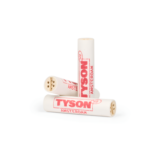 Filtre 'PURIZE & TYSON' cu carbune activ 'EXTRA SLIM' Albe | 6mm. - x33
