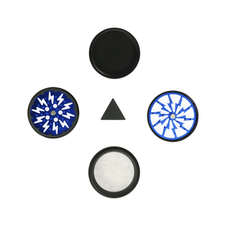 Grinder 'AFTER GROW' Albastru 'THORINDER' | 4 - Parti - 50mm. After Grow