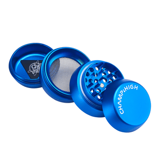Grinder 'CHAMP HIGH' The Original Blue | 4 - Parti - 40mm. Champ High
