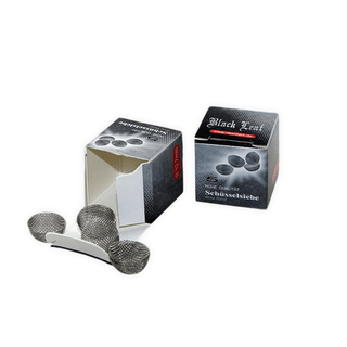 Site metalice 'BLACK LEAF' Conice pentru Bong / Pipa 'NO RIM' | 12,7mm - x5.