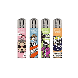 Bricheta 'CLIPPER' Summer Skulls Clipper