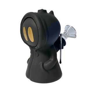 Bong din silicon 'URBAN CREW' Death | Negru - 11cm.