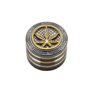 Grinder 'CHAMP HIGH' Leaf Bling | 4-Parti - 50mm.