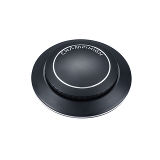 Grinder 'CHAMP HIGH' Flying Saucer Black | 4 - Parti - 80mm. Champ High