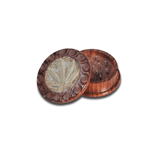 Grinder ‘ROSEWOOD’ Leaf | 2 - Parti - 40mm. LEGALIZE IT PLUS