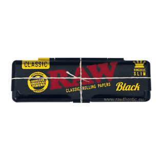 Carcasa 'RAW' pentru foite | King Size Slim - Black