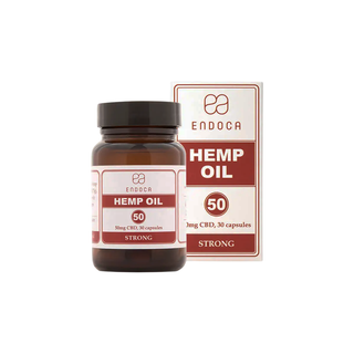 Capsule cu CBD 'ENDOCA' presat la cald  | 1500mg - x30