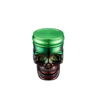 Grinder 'CHAMP HIGH' Skull Head Green | 3-Parti - 42mm.