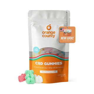 Jeleuri CBD ‘ORANGE COUNTY’ Bears | 400mg. CBD – 125gr.