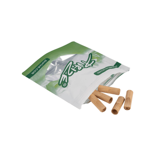 Suport din lemn pentru filtre cu carbune activ 'PURIZE' cu aroma de lamaie | x5