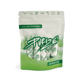 Filtre 'PURIZE' cu carbune activ 'BIG Size' Albe | 14mm. - x7