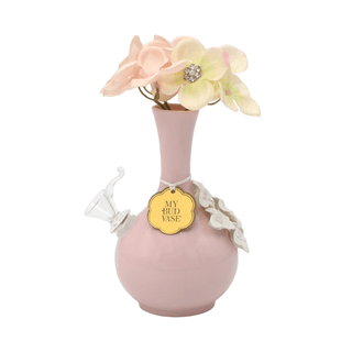 Bong din sticla 'MY BUD VASE' Rachel Pink | 15cm. My Bud Vase