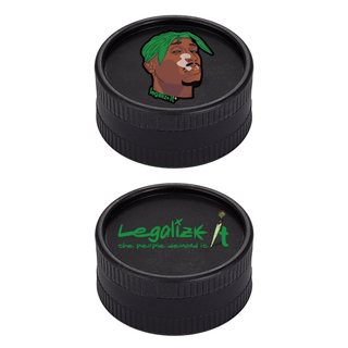Grinder 'LEGALIZEIT' Biodegradabil '2PAC' | 2-Parti - 55mm.