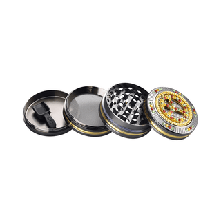 Grinder 'CHAMP HIGH' Peace Bling | 4 - Parti - 50mm. Champ High