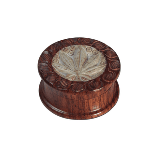 Grinder ‘ROSEWOOD’ Leaf | 2 - Parti - 40mm. LEGALIZE IT PLUS