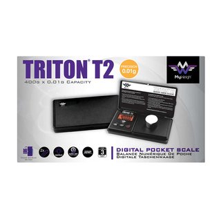 Cantar digital de precizie 'MY WEIGH' Triton T2 | 0.01-400g.