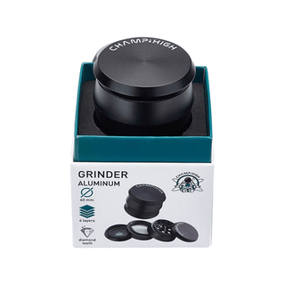Grinder 'CHAMP HIGH' Black | 4-Parti - 60mm.