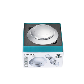 Grinder 'CHAMP HIGH' Flying Saucer | 4-Parti - 80mm.
