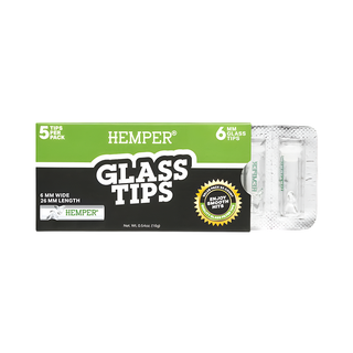 Filtre din sticla 'HEMPER' Clear | 6mm. - x5