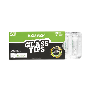 Filtre din sticla 'HEMPER' Clear | 7mm. - x5