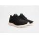 Adidasi '8000KICKS' din canepa organica | Negru & Alb