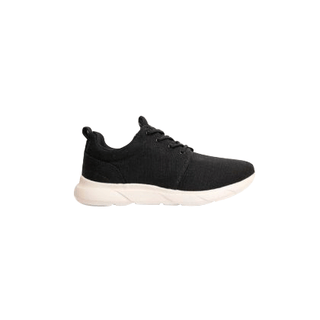 Adidasi '8000KICKS' din canepa organica | Negru & Alb