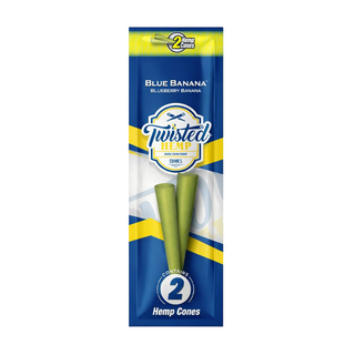 Blunt pre-rulat 'TWISTED' din canepa | Blue Banana - x2