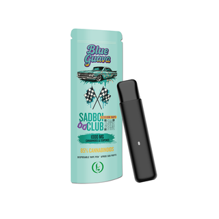 Vaporizator CBD cu terpeni ‘LEGALIZEIT & SADBOI CLUB SESSION’ Blue Guava | 85% - 1ml.