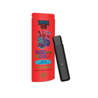 Vaporizator CBD cu terpeni ‘LEGALIZEIT & SADBOI CLUB SESSION’ Dracula OG | 85% - 1ml.