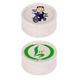 Grinder 'LEGALIZEIT' Biodegradabil 'JIMMY' | 2-Parti - 55mm.