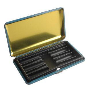 Carcasa pentru tigari 'BLACK LEAF' Quinglong