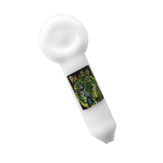 Pipa din sticla 'URBAN CREW' Rick & Morty | 12cm.