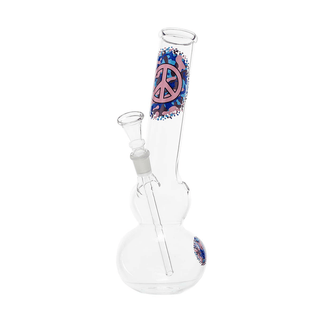 Bong din sticla 'GREENLINE' Round Peace | 26cm.