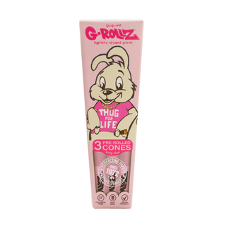 Conuri pre-rulate ‘G-ROLLZ’ Thug for Life Roz | 1/4 - x6