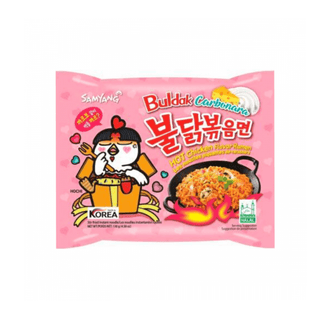 Supa la plic ‘SAMYANG BULDAK’ Iute | Pui, Carbonara si Ramen