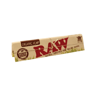‘RAW’ Hemp Papers | King Size Slim - x32